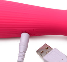 Load image into Gallery viewer, 10X Silicone Wand Massager - Magenta