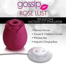 Load image into Gallery viewer, 10X Violet Rose Lust Clitoral Stimulator