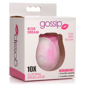 10X Rose Dream Silicone Clitoral Stimulator-8