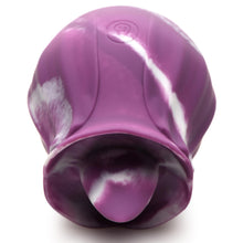 Load image into Gallery viewer, 10X Purple Twirl Silicone Licking Rose