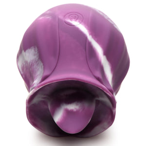 10X Purple Twirl Silicone Licking Rose