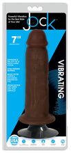 Load image into Gallery viewer, Jock Dark Vibrating Dildo - 7 Inch