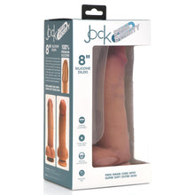 Load image into Gallery viewer, Jock Light Dual Density Silicone Dildo with Balls - 8 inch