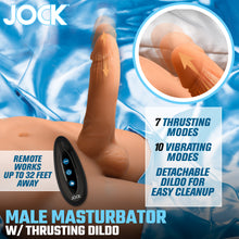 Load image into Gallery viewer, JOCK Male Masturbator with Thrusting Dildo-0