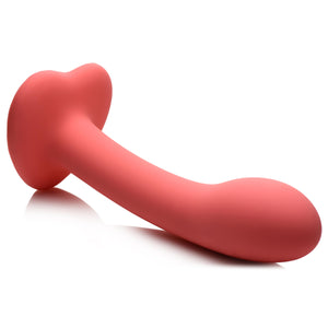 G-Spot Silicone Pink Dildo-3