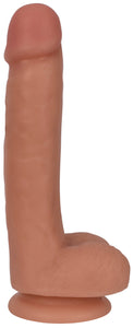 Thinz 7 Inch Slim Dildo with Balls - Light