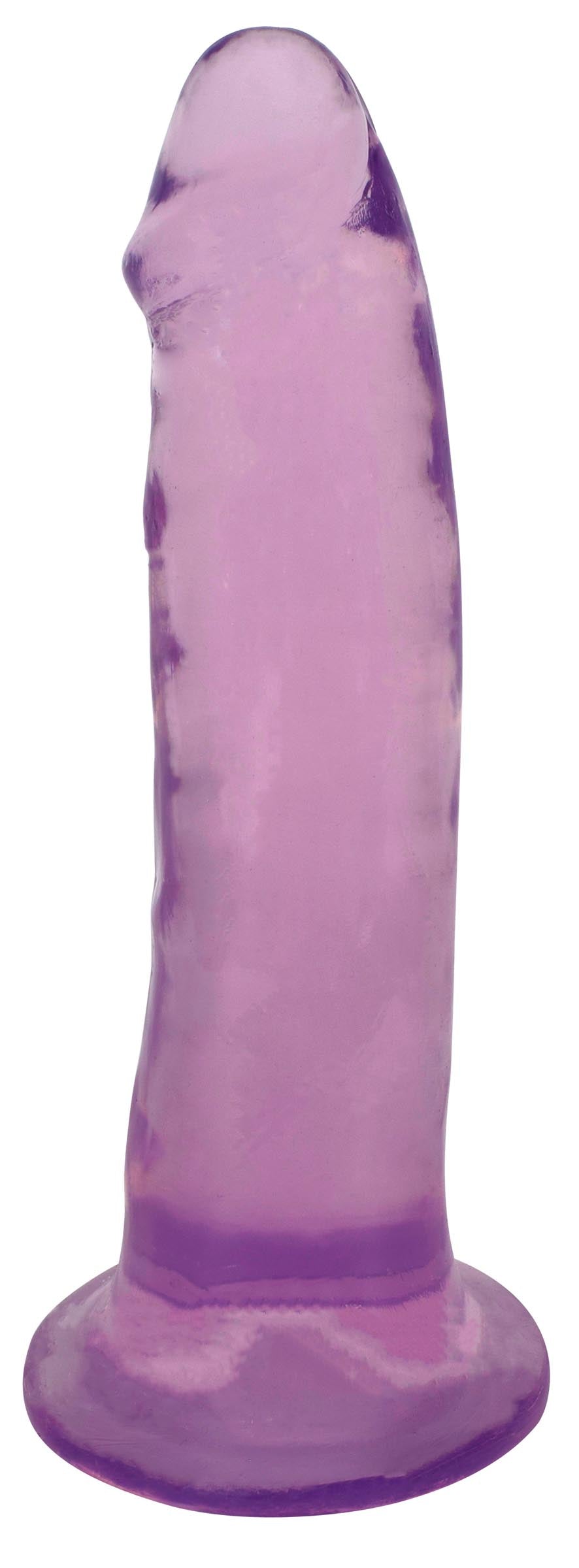 7 Inch Slim Stick Grape Ice Dildo-0