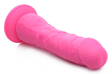 Load image into Gallery viewer, 7 Inch Silicone Dildo - Cherry