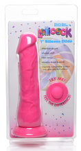 Load image into Gallery viewer, 7 Inch Silicone Dildo - Cherry