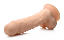 Load image into Gallery viewer, Silexpan Light Hypoallergenic Silicone Dildo with Balls - 8.5 Inch