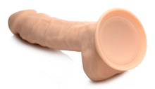 Load image into Gallery viewer, 8 Inch Silexpan Hypoallergenic Silicone Vibrating Dildo - Light