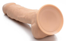 Load image into Gallery viewer, 8 Inch Silexpan Hypoallergenic Silicone Vibrating Dildo - Medium