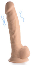 Load image into Gallery viewer, 8 Inch Silexpan Hypoallergenic Silicone Vibrating Dildo - Medium