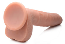 Load image into Gallery viewer, Vibrating &amp; Thrusting Remote Control Silicone Dildo - 9 Inch