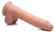 Load image into Gallery viewer, Vibrating &amp; Thrusting Remote Control Silicone Dildo - 9 Inch