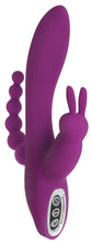 Load image into Gallery viewer, Quivers 10X Silicone G-spot Rabbit Vibrator
