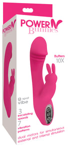 Flutters 10X G-Spot Rabbit Silicone Vibrator