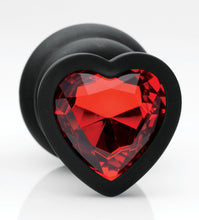 Load image into Gallery viewer, Isabella Sinclaire Heart Gem Silicone 3 Piece Anal Plug Set