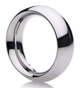 Stainless Steel Cock Ring - 1.5 Inches
