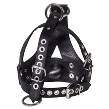 Load image into Gallery viewer, Strict Leather Bishop Head Harness with Removable Gag