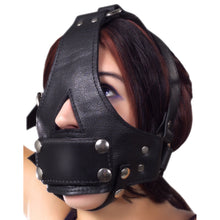 Load image into Gallery viewer, Strict Leather Bishop Head Harness with Removable Gag