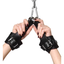 Load image into Gallery viewer, Strict Leather Fleece Lined Suspension Cuffs
