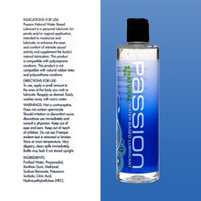 Load image into Gallery viewer, Passion Natural Water-Based Lubricant - 10 oz