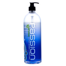 Load image into Gallery viewer, Passion Natural Water-Based Lubricant - 34 oz