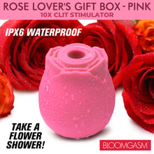 Load image into Gallery viewer, The Rose Lovers Gift Box 10x Clit Suction Rose - Pink-4