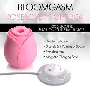 The Rose Lovers Gift Box 10x Clit Suction Rose - Pink-5