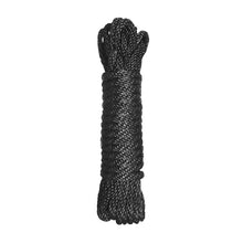 Load image into Gallery viewer, Premium Black Nylon Bondage Rope- 10 Feet