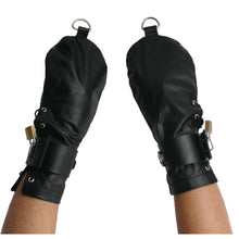 Load image into Gallery viewer, Strict Leather Bondage Mittens