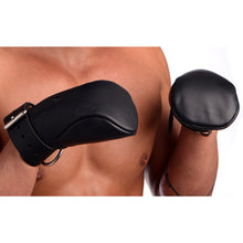 Load image into Gallery viewer, Strict Leather Deluxe Padded Fist Mitts- ML