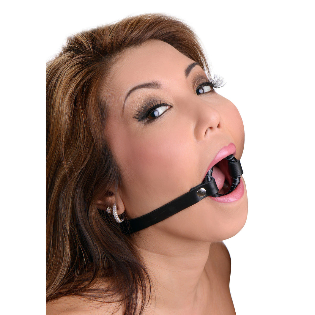 Strict Leather Ring Gag- Large