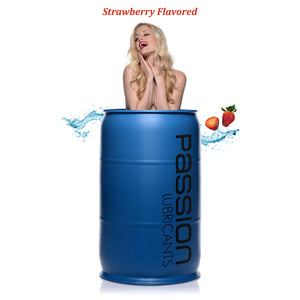 Passion Strawberry Flavored Lubricant - 55 Gallon Drum