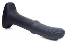 Load image into Gallery viewer, Sliding Shaft Silicone Anal Vibrating Plug