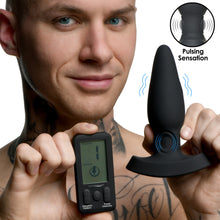 Load image into Gallery viewer, 25X Pulsing and Vibrating Silicone Plug with Remote