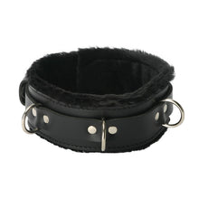 Load image into Gallery viewer, Strict Leather Premium Fur Lined Locking Collar- XL