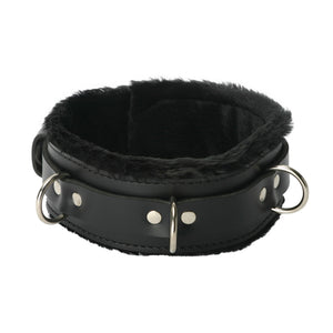 Strict Leather Premium Fur Lined Locking Collar- XL