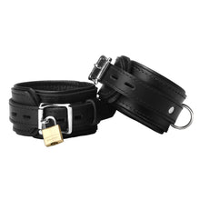 Load image into Gallery viewer, Strict Leather Premium Locking Wrist Cuffs