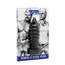 Load image into Gallery viewer, Tom of Finland Screw U Anal Plug