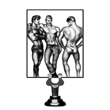 Load image into Gallery viewer, Tom of Finland 3 Piece Silicone Cock Ring Set - Blue