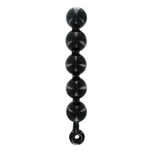 Load image into Gallery viewer, Black Baller Anal Beads