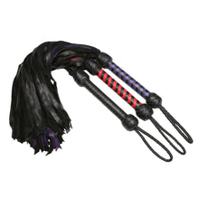 Load image into Gallery viewer, Strict Leather Premium Deerskin Flogger- Purple