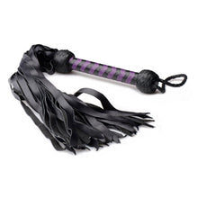 Load image into Gallery viewer, Strict Leather Premium Deerskin Flogger- Purple