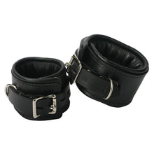 Load image into Gallery viewer, Strict Leather Padded Premium Locking Ankle Restraints