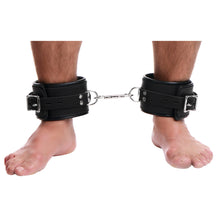 Load image into Gallery viewer, Strict Leather Padded Premium Locking Ankle Restraints