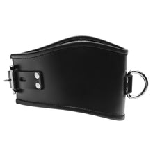 Load image into Gallery viewer, Padded Leather Locking Posture Collar